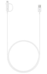 Кабель Samsung USB Combo Type-C & Micro USB, 1.5m White EP-DG930DWEGRU фото