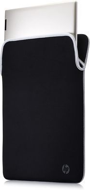 HP Чехол 14 Reversible Protective Blk/Slv Sleeve 2F2J1AA фото