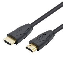 2E Кабель HDMI (M/M) 2Е, 2м, 2.0, Slim High Speed Aluminum, чорний 2EW-1082-2M фото