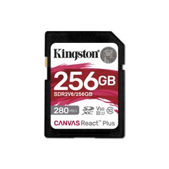 Kingston Карта памяти SD 256GB C10 UHS-II U3 R280/W150MB/s SDR2V6/256GB фото