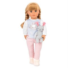 Лялька Our Generation Джові в піжамі з кроликом 46 см BD31147Z - купити в інтернет-магазині Coolbaba Toys
