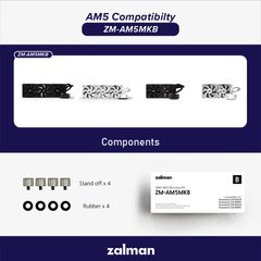 Кріплення для AMD AM5 Zalman ZM-AM5MKB, Rezerator5Z24Black/White, Rezerator5Z36Black/White ZM-AM5MKB фото