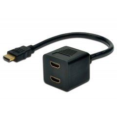 Адаптер ASSMANN HDMI Y 0.2m, black - купити в інтернет-магазині Coolbaba Toys