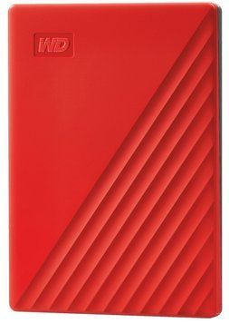WD Портативный жесткий диск 4TB USB 3.2 Gen 1 My Passport Красный WDBPKJ0040BRD-WESN фото