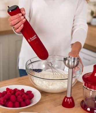 Блендер Russell Hobbs заглибний Desire, 500Вт, 2в1, чаша-500мл, червоний 24700-56 фото