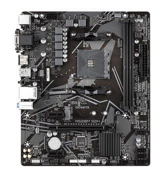 Gigabyte Материнская плата A520M S2H sAM4 A520 2xDDR4 HDMI-DVI-VGA mATX A520M_S2H фото