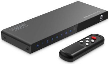 Digitus Відеокомутатор DIGITUS UHD HDMI (INx5 - OUTx1), 4K DS-55332 фото