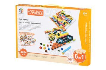 Пазл Same Toy Мозаїка Colour ful designs 420 ел. 5993-2Ut фото