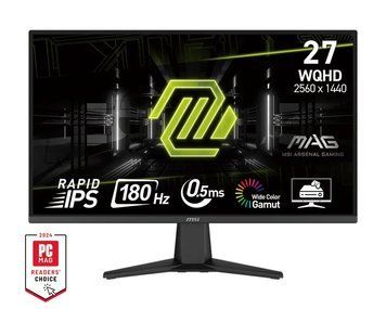 MSI Монітор MSI 27" MAG 275QF 2xHDMI, DP, Audio, IPS, 2560x1440, 180Hz, 0.5ms, sRGB 101%, AdaptiveSync 9S6-3CE21M-035 фото