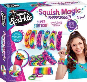 Cra-Z-Art Набор для изготовления браслетов Squish Magic Bubble Bands 17343CRA фото