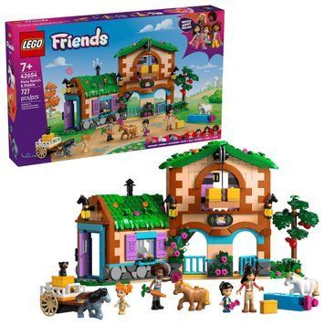 LEGO Конструктор LEGO Friends Ранчо і стайня поні 42654 фото