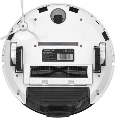 Sencor Робот-пилосос, 400Вт, h=9,8см, вологе прибирання, конт пил -0,45л, вода -0,24л, НЕРА, білий SRV9385WH фото