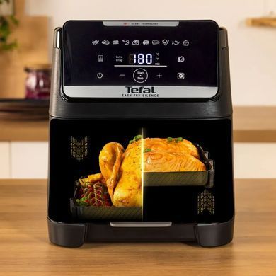 Tefal Мультипіч Tefal Easy Fry Silence XXL, 1800Вт, чаша-7л, сенсорне керув., 10 програм, пластик, чорний EY8428E0 фото