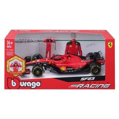 Автомодель з фігуркою - FERRARI SF-23 (1:24) 18-26809 фото