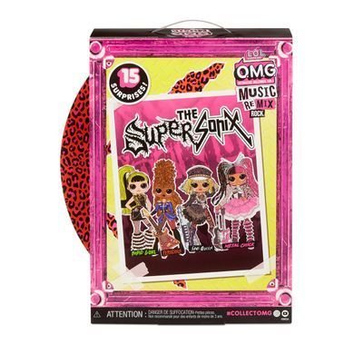 Игровой набор с куклой L.O.L. SURPRISE! серии "O.M.G. Remix Rock" &ndash; ФУРИЯ (с бас-гитарой и акс.) 577591 фото