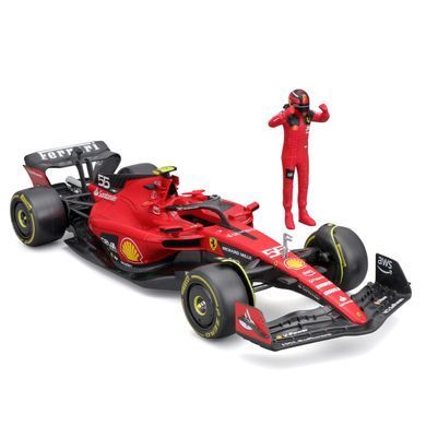 Автомодель з фігуркою - FERRARI SF-23 (1:24) 18-26809 фото