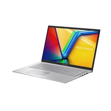 ASUS Ноутбук Vivobook 17 X1704VA-AU756 17.3" FHD IPS, Intel i3-1315U, 16GB, F512GB, UMA, NoOS, Серебристый 90NB10V1-M00V40 фото