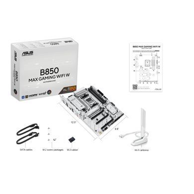 ASUS Материнcька плата B850 MAX GAMING WIFI W 90MB1M10-M0EAY0 фото