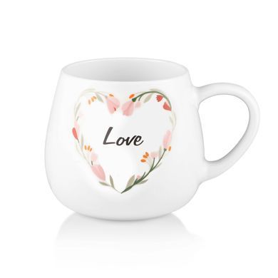 ARDESTO Mug Love, 390ml, new bone china, multicolored AR3078 фото