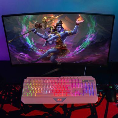 2E Gaming Монітор 27" R2723BV HDMI, DP, VA, 165Hz, 6ms, CURVED, FreeSync 2E-R2723BV-01.UA фото