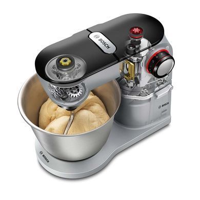 Bosch Кухонная машина 1400Вт, чаша-металл, корпус-металл/пластик, насадок-6, серый MUM9B34S27 фото