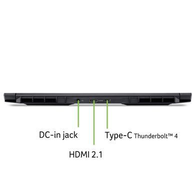 Acer Ноутбук Acer Nitro V 16S ANV16S-71 16" WUXGA IPS, Intel 5-210H, 32GB, F1TB, NVD5060-8, Lin, чорний NH.U28EU.003 фото