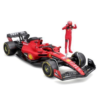 Автомодель з фігуркою - FERRARI SF-23 (1:24) 18-26809 фото