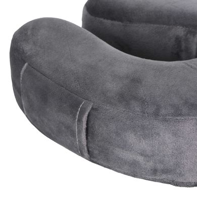 Wenger Подушка флисовая, Memory Foam Travel Neck Pillow, серая 611884 фото