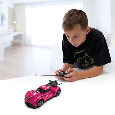 Автомобиль SPRAY CAR на р/у &ndash; SPORT (розовый, 1:24, свет, выхлопной пар) SL-354RHP фото