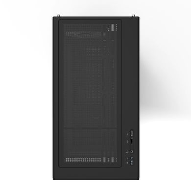 Zalman Корпус P10 без БП, 1xUSB3.0, 1xUSBType-C, 1x120мм ARGB, VGA 384мм, LCS ready, TG Side Panel, mATX, чорний P10BLACK фото