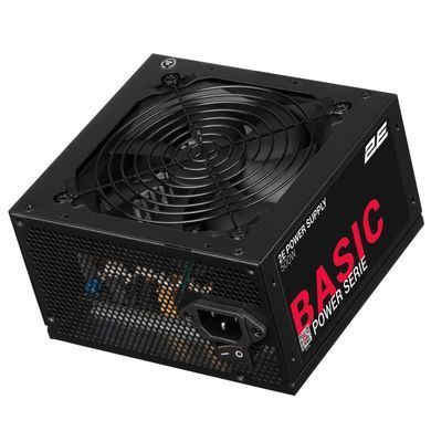 2E Блок питания Basic Power (500W) 80% 120мм 1xMB 24pin(20+4) 1xCPU 8pin(4+4) 3xMolex 4xSATA 2xPCIe 8pin(6+2) 2E-BP500-120APFC фото