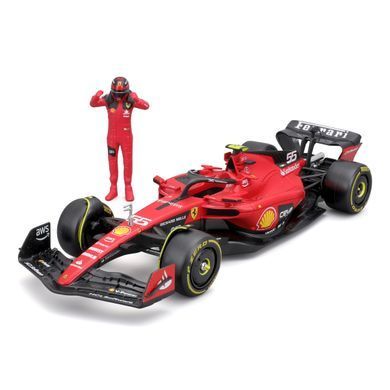 Автомодель з фігуркою - FERRARI SF-23 (1:24) 18-26809 фото