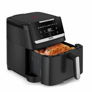 Tefal Мультипіч Tefal Easy Fry Silence XXL, 1800Вт, чаша-7л, сенсорне керув., 10 програм, пластик, чорний EY8428E0 фото