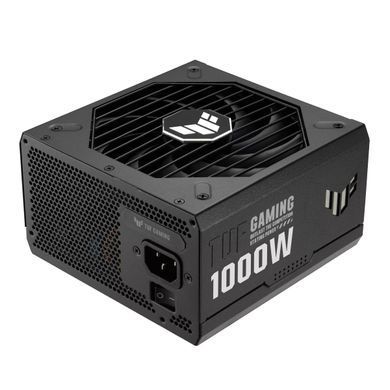 ASUS Блок живлення TUF GAMING (1000W), >90%, 80+ Gold, 135mm, 1xMB 24pin(20+4), 2xCPU 8pin(4+4), 4xMolex, 5xSATA, 4xPCIe 8pin(6+2), TUF-GAMING-1000G 90YE00S1-B0NA00 фото