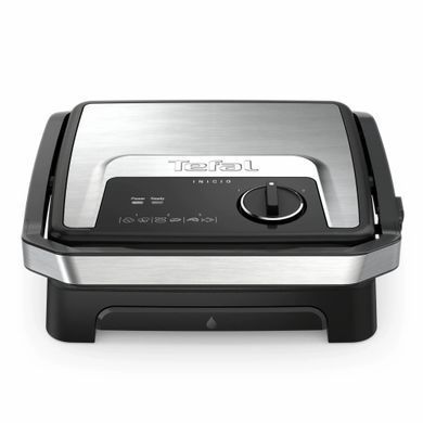 Tefal Гриль прижимной Inicio Classic 2000Вт, темп. режимов-3, металл, черный GC272D10 фото