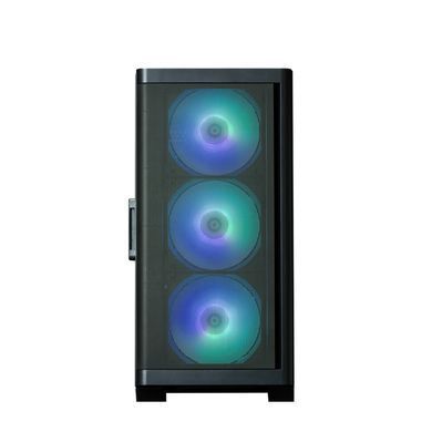 Zalman Корпус M4 без БЖ 2xUSB3.0, 1xUSB2.0 4x120мм ARGB VGA 320мм LCS ready TG Side Window mATX чорний M4BLACK фото
