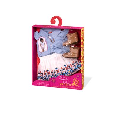 Набір одягу для ляльок Our Generation для ранчо BD30359Z фото