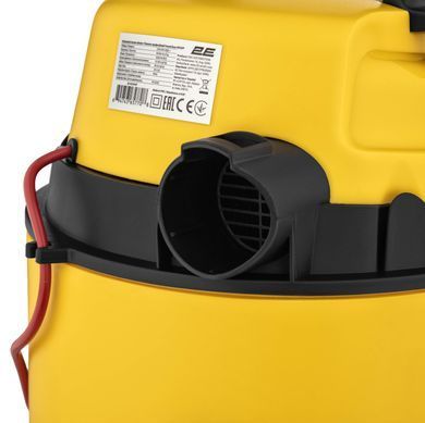 2E Пилосос професійний 2E PowerClean 20P 1000Вт 15кПа контейнер 20л вологе/сухе прибирання функція повітродувки IPX4 4.8кг 2E-VC2010P фото