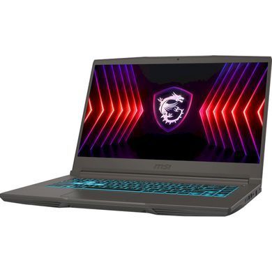 MSI Ноутбук Thin 15 B13UCX 15.6 FHD, Intel i5-13420H, 16GB, F1TB, NVD2050-4, DOS, черный 9S7-16R831-3011 фото