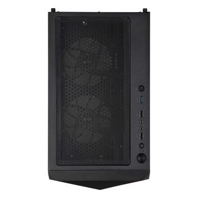 2E Gaming Корпус Aruba G3313W, без БЖ 1xUSB3.0, 2xUSB2.0, 5x120мм ARGB, VGA 300мм, LCS ready, HUB, TG Side Panel, ATX, чорний 2E-G3313B фото