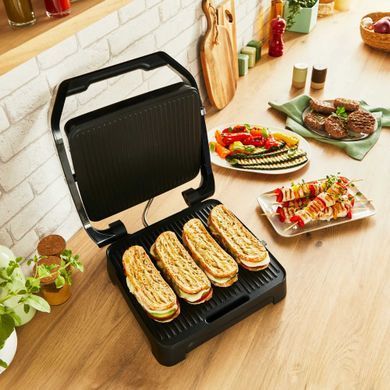 Tefal Гриль прижимной Inicio Classic 2000Вт, темп. режимов-3, металл, черный GC272D10 фото