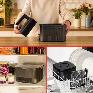 Tefal Мультипіч Tefal Easy Fry Silence XXL, 1800Вт, чаша-7л, сенсорне керув., 10 програм, пластик, чорний EY8428E0 фото