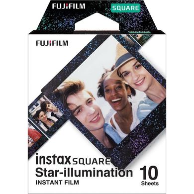 Фотобумага Fujifilm INSTAX SQUARE STAR ILLUMI (86х72мм 10шт) 16633495 фото