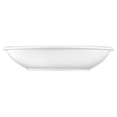 ARDESTO Deep plate Ancona, 700ml, 21cm, porcelain, white AR3553 фото