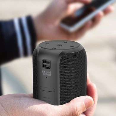 2E Акустична система SoundXPod TWS, MP3, Wireless, Waterproof Black 2E-BSSXPWBK фото