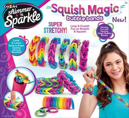 Cra-Z-Art Набор для изготовления браслетов Squish Magic Bubble Bands 17343CRA фото