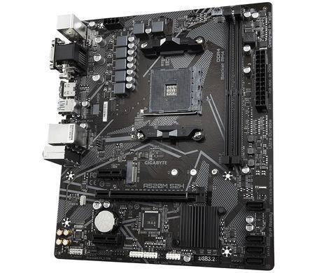 Gigabyte Материнская плата A520M S2H sAM4 A520 2xDDR4 HDMI-DVI-VGA mATX A520M_S2H фото