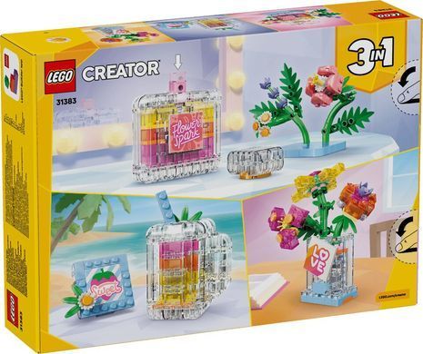 LEGO Конструктор LEGO Creator Флакон для парфумів із квітковим декором 31383 фото