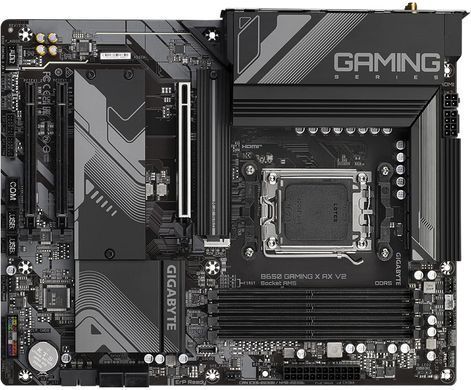 Gigabyte Материнська плата B650 GAMING X AX V2 sAM5 B650 4xDDR5 M.2 HDMI DP ATX B650_GAMING_X_AX_V2 фото