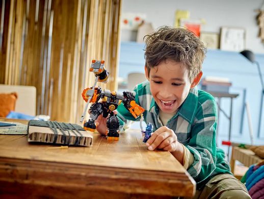 LEGO Конструктор LEGO NINJAGO Робот земної стихії Коула 71806 фото